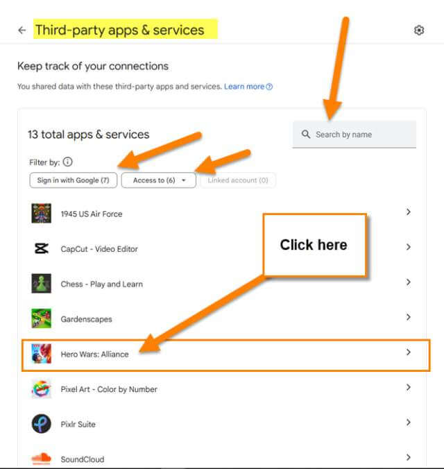 google-third-party-apps-services-screen