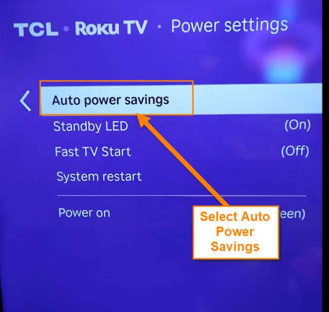 roku-tv-power-saving-option