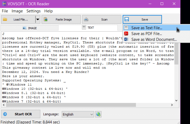 vovsoft-ocr-reader-save-results-text-pdf-word-document