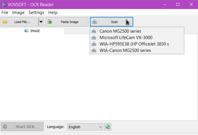 vovsoft-ocr-reader-load-files-paste-image-select-scanner-canon-mg2500