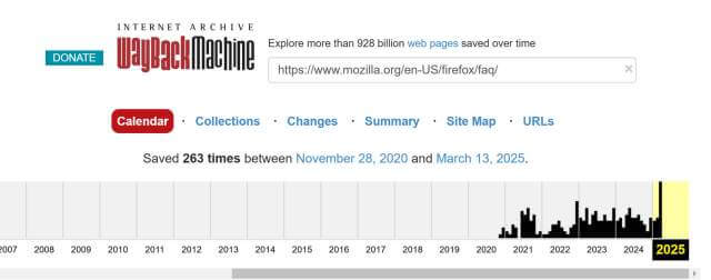 mozilla-wayback