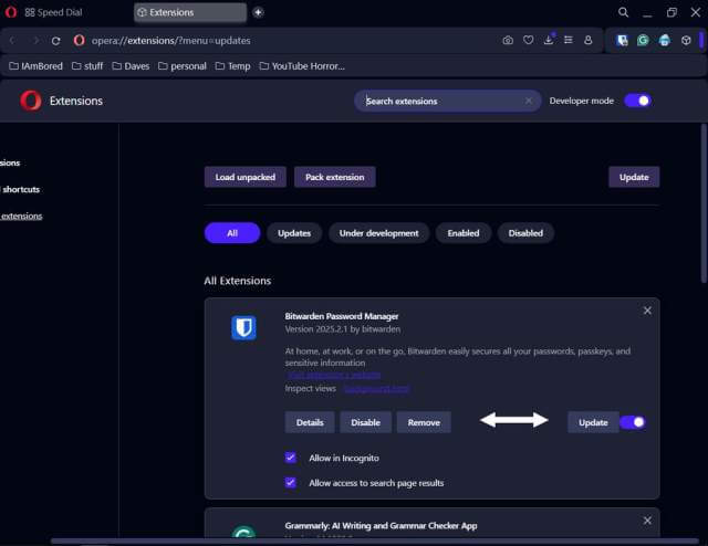 opera-extension-page-bitwarden-password-manager-update-remove