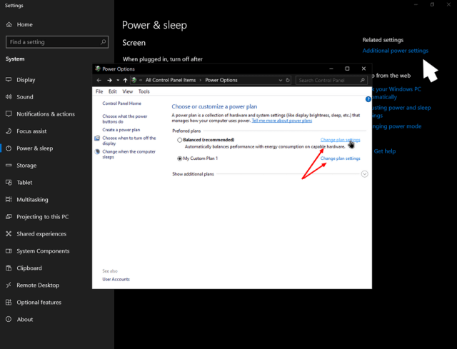 windows-10-power-and-sleep-additional-setting-change-plan
