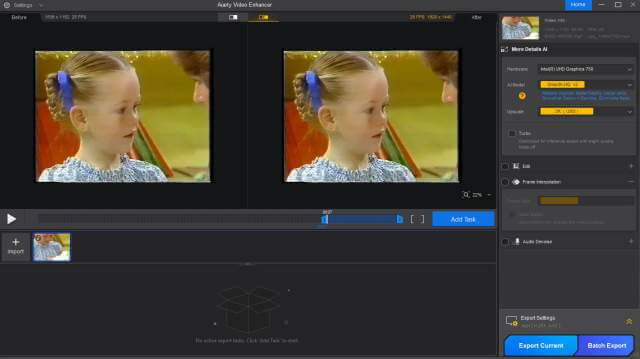 aiarty-video-enhancer-interface