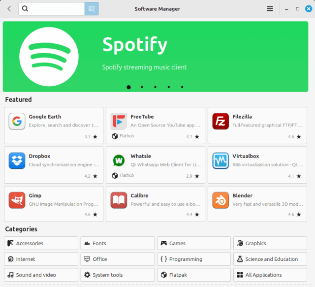 mint-software-manager