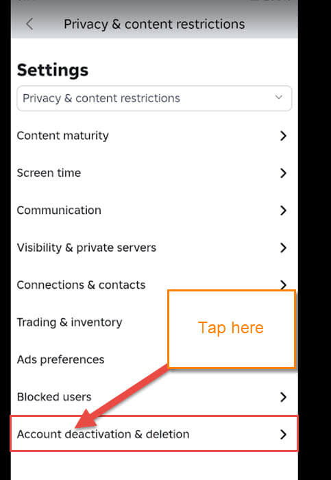 roblox-app-account-deactivation-and-deletion-link