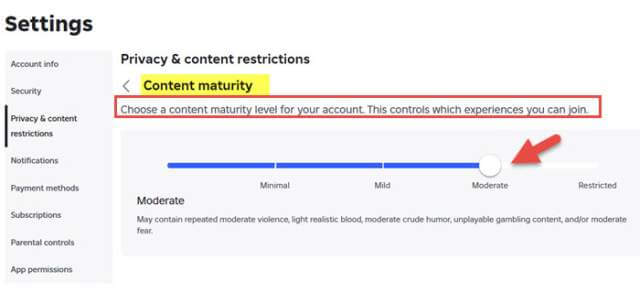 roblox-content-maturity-settings-screen