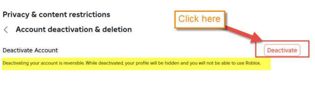 roblox-deactivate-account-button