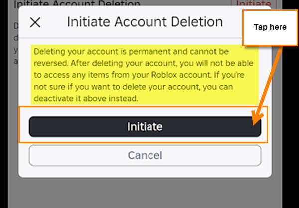 roblox-initiate-account-deletion-option