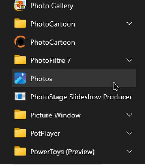 windows-10-start-menu-photos-app