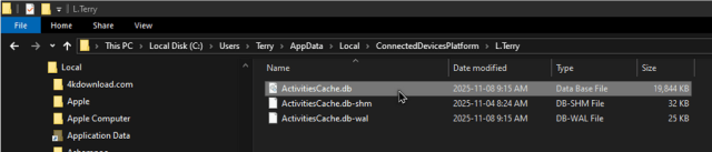 windows-10-activity-history-activitiescache.db 