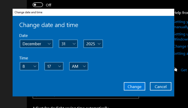 windows-10-change-date-time-manually