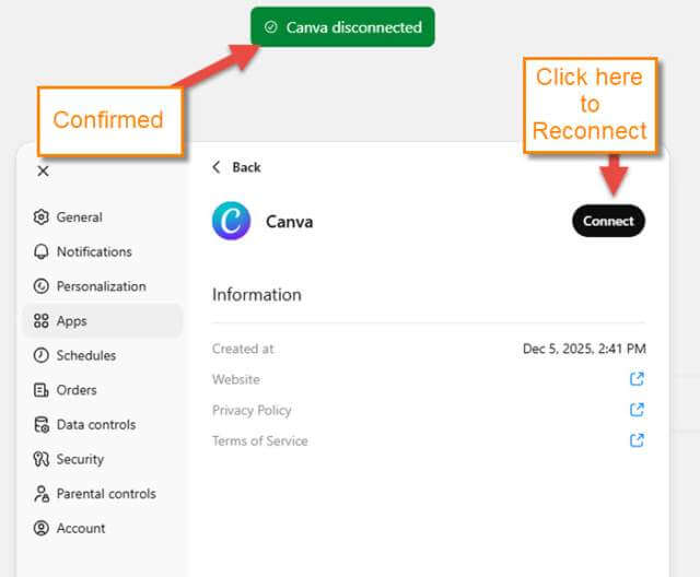 chatGPT-disconnect-confirmation
