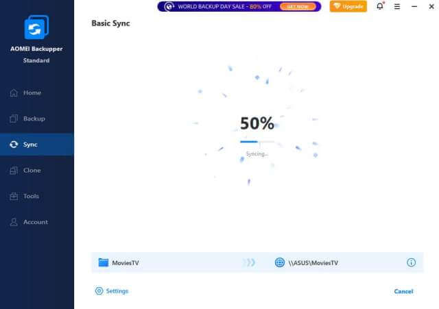 aomei-backupper-progress-timer