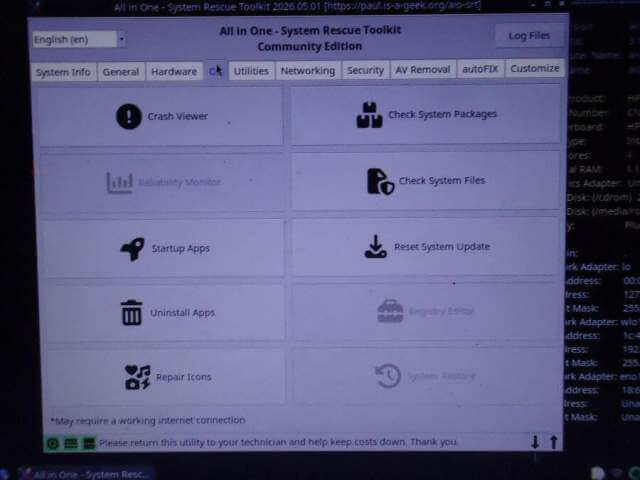 aio-all-in-one-system-rescue-toolkit-crash-viewer-startup-apps-check-system-files-registry-editor