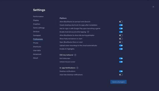 bluestacks-settings