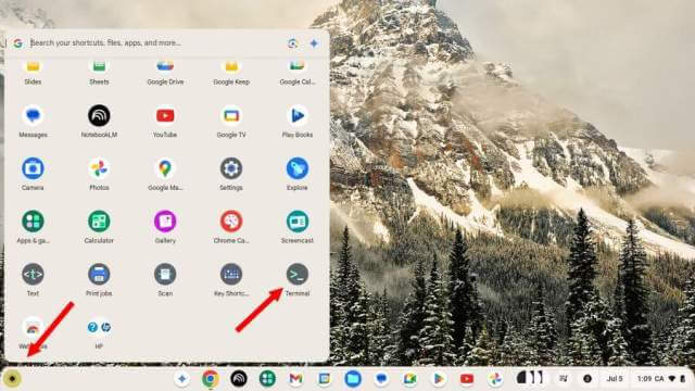 chromebook-shelf-launcher-button-menu-of-apps-terminal