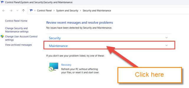 windows-maintenance-link