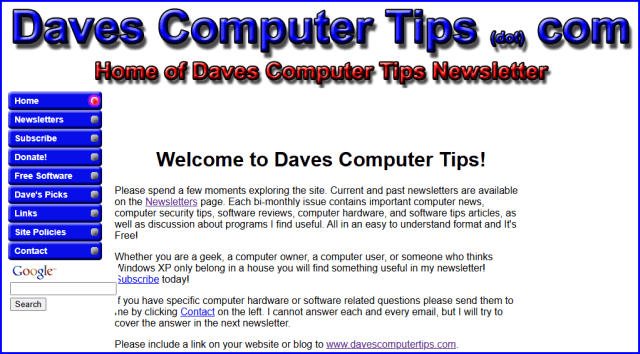 dct-home-page-october-2006