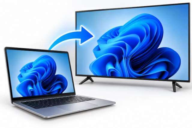 laptop-and-smart-tv-connection