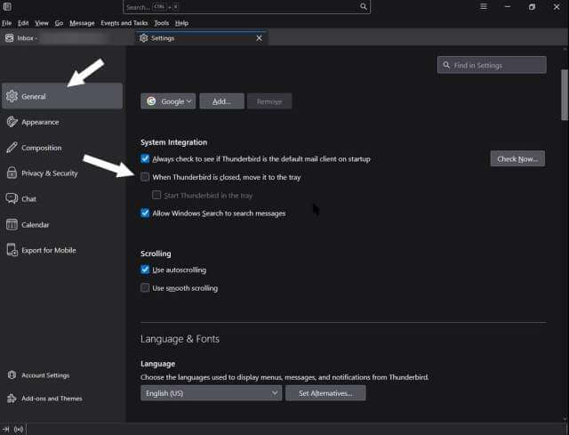 thunderbird-settings-general-system-integration-when-closed-move-to-tray