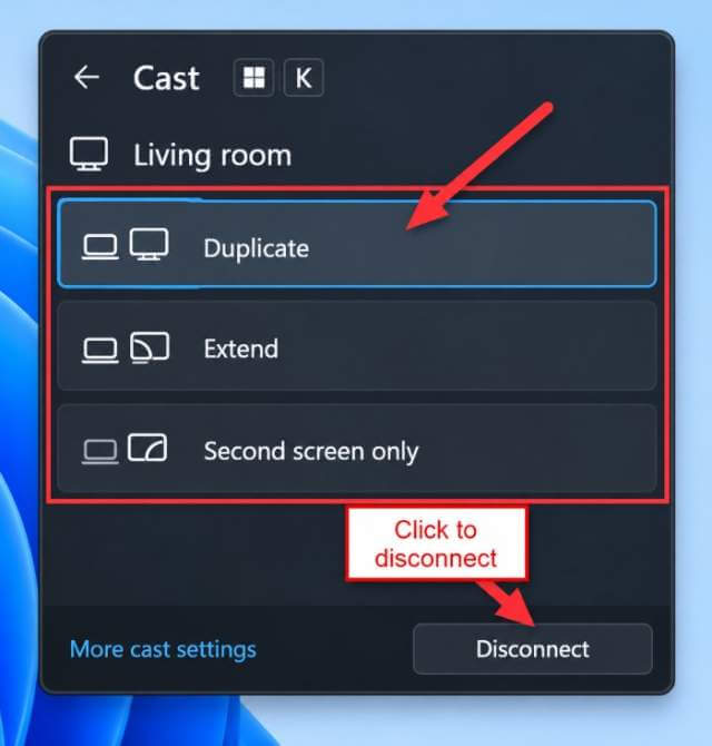 windows-cast-disconnect-button